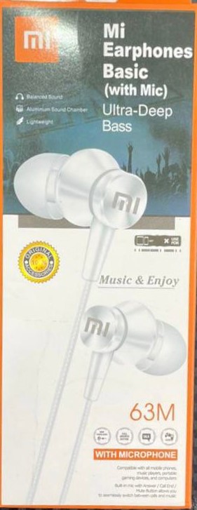 Mi Ultra-deep Bass Earphones - High Fidelity Sound